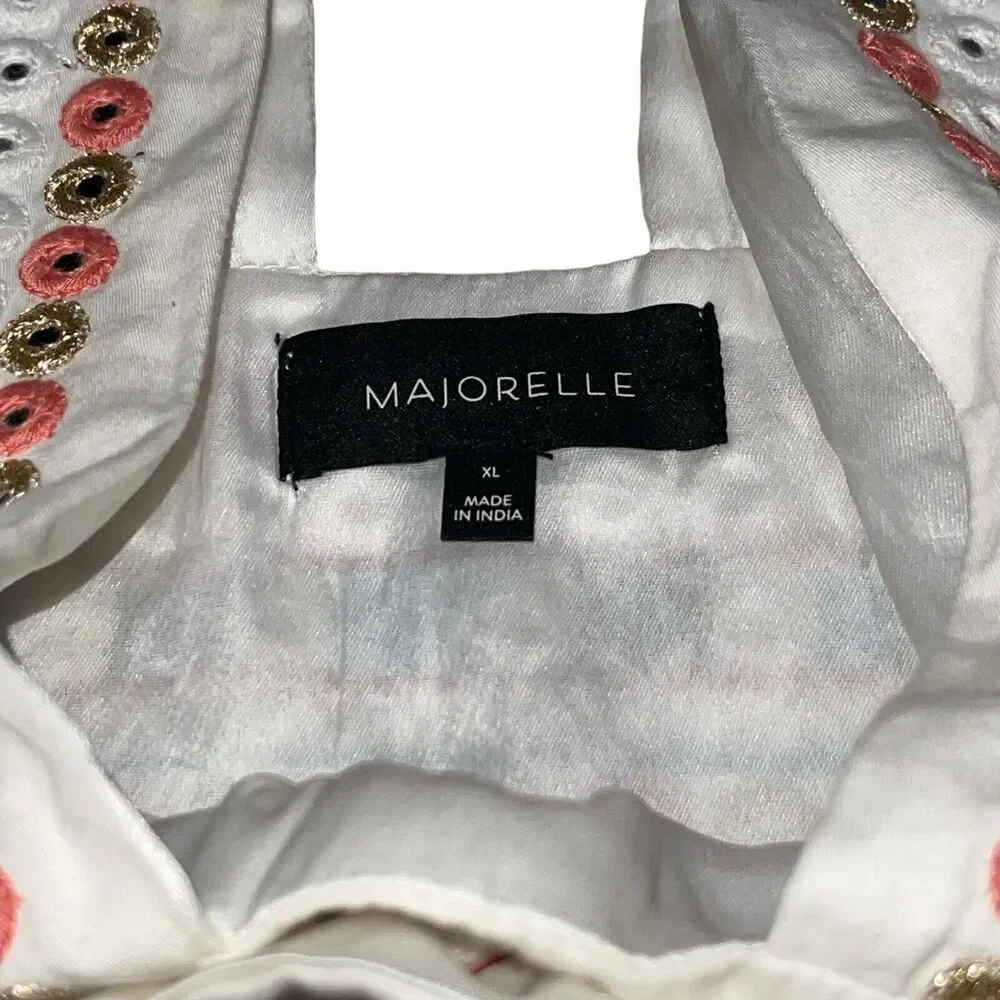 Cropped Embroidered Top Festival Metallic - Picture 9 of 11